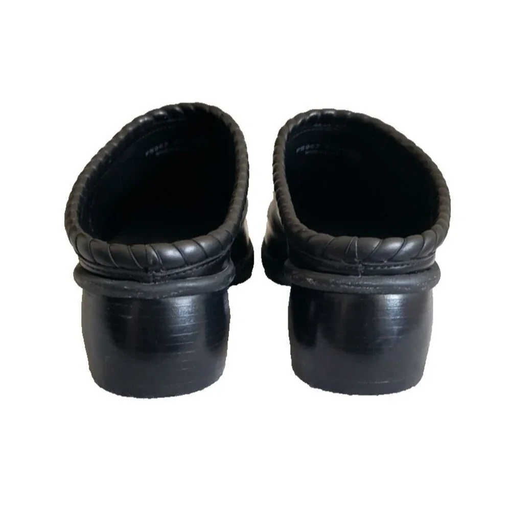 Cole Haan Women Shoe Memory Flex Size 8.5A Black Bootie Clog Mule Pre Owned qp